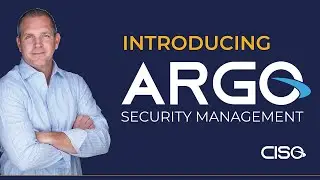 Introducing the Argo Security Management Platform