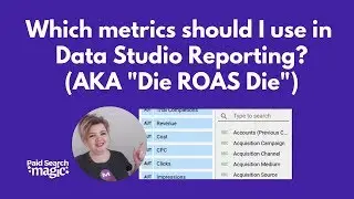 Thinking through Data Studio Report Metrics (AKA Die ROAS Die)