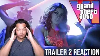 GTA 6 TRAILER 2 REACTION!! THIS LOOKS INSANE!!