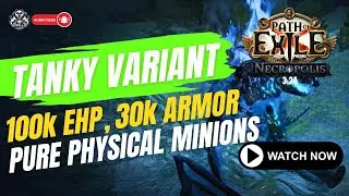 Path of Exile | Pure Physical Minions Tanky DPS Monster