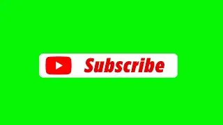 4k 3D Subscribe button Green Screen Non copyright Use For free