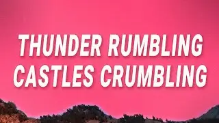 Katy Perry - Thunder rumbling castles crumbling (Wide Awake) (Lyrics)