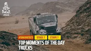 Trucks Top moments - Stage 7 - #Dakar2023