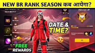 New Br Rank Season Kitne baje Aayega? 😍| Free Fire Br Rank Season Date | Kab aayega | Rewards