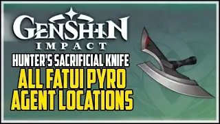 How To Get Hunters Sacrificial Knife Genshin Impact - All Agent Locations