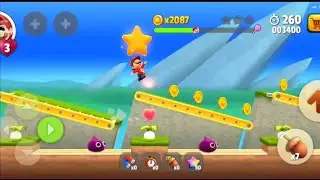Super Run Mario Gameplay