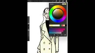 How to draw a fashion figure and suit jacket inspired by old money trend