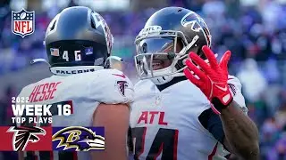Atlanta Falcons Top Plays vs. Baltimore Ravens | 2022 Regular Season Week 16