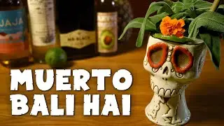 Muerto Bali Hai - How to Make the Coffee and Mezcal Tiki Drink (2021 Recipe)
