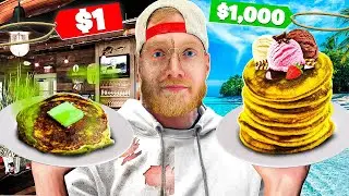 Eating CHEAP vs EXPENSIVE Food CHALLENGE