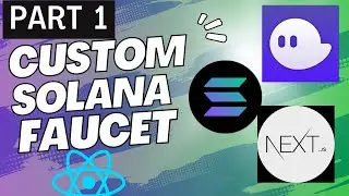 Build a custom Solana faucet with Next.js - [Part-1] - The basic setup.