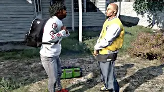 GTA 5 Mods (Good Kid Mad City) Ep.4 - Slow Motion (Los Santos Red)