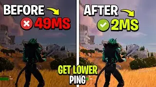 How to Get 0 Ping in Fortnite Season 2! 📶 (Best Network Optimization For Gaming)