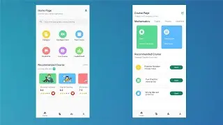 Online Learning App UI Design In Flutter - Flutter UI Design Tutorial