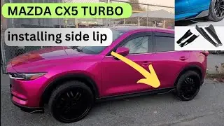 MAZDA CX5 INSTALLING SID LIP