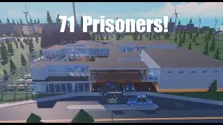 Visiting a Prison With 71 Prisoners (My Prison Roblox)