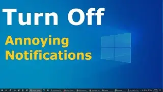 how to turn off windows 10 notification | How To Disable Notification On Google Chrome