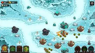 Kingdom Rush Vengeance Level 23 - The Frozen Throne
