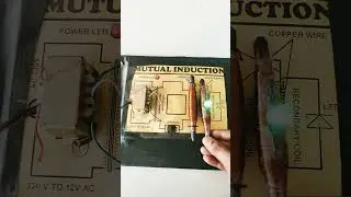 Real Experiment - Self induction and Mutual induction #class12  #experiment