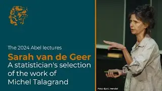 The Abel lectures 2024: Sara van de Geer: A statistician's selection of the work of Michel Talagrand