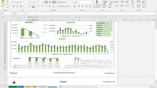 Dashboard in Microsoft Excel