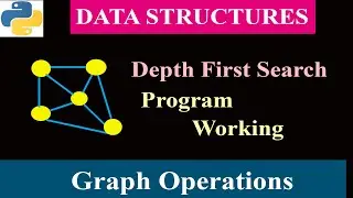 DFS Recursive Function Working | Python Program | Data Structure