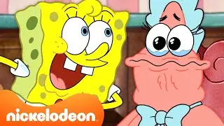 SpongeBob Babysits Patrick! 🍼 | The Patrick Star Show | Nickelodeon UK