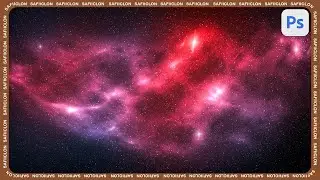 [ Photoshop Tutorial ] How to Make Nebula Background in Photoshop