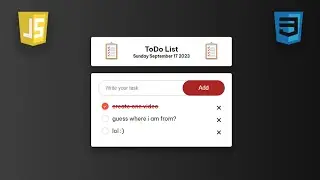 Building an Interactive To-Do List App with HTML & CSS | Step-by-Step Tutorial