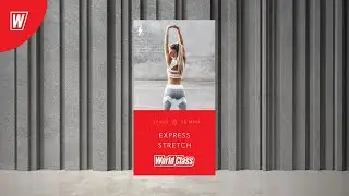 EXPRESS STRETCH с Олесей Горковенко | 15 апреля 2020 | Онлайн-тренировки World Class