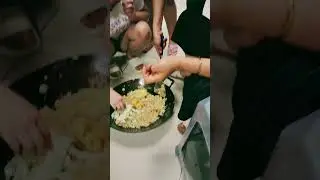 Mukbang Nasi Goreng #food #hongkong  #mukbang