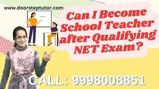 Can I Become School Teacher after Qualifying NET Exam? Dr. Manishika | Right Approach
