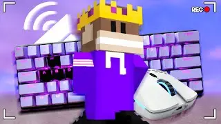 Hive Skywars | Modded Keyboard V2 + Mouse Sounds ASMR (240fps)