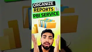 Organize Power BI Reports in Power BI Service 