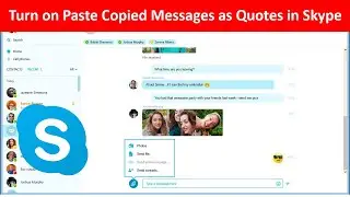 How to Turn on Paste Copied Messages as Quotes in Skype App?