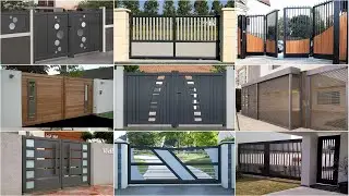 Modern Gate Designs 2024 | Main Gate Designs | Folding Sliding Gate | Steel Gate | Iron Gate 2