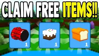 CLAIM EVERY FREE ITEM!! | Build a Boat for Treasure ROBLOX