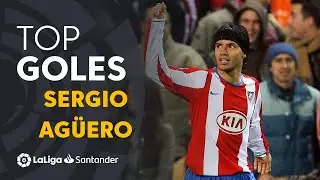 TOP 25 GOALS Sergio Agüero en LaLiga Santander