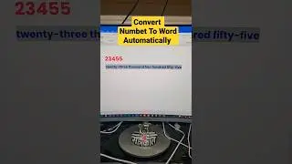 Convert Number to Word formula in MS WORD 