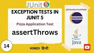 Exception Testing in JUnit 5: Handling Errors Like a Pro | Junit | Junit 5 | junit testing | Hindi