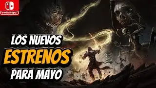Los MEJORES JUEGOS que LLEGAN en MAYO a SWITCH