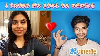 I Found my love on omegle || Found Love||on omegle || ometv India ||  @aashuuk_0992#omegle #funny