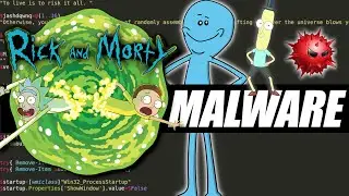 Rick & Morty MALWARE!? - sLoad - PowerShell & VBScript