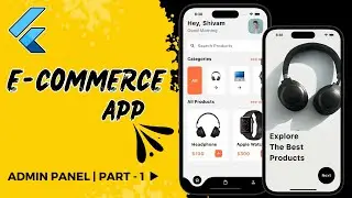 🔥📱 Ultimate E-Commerce App with Admin Panel Part 1 | Flutter x Firebase Tutorial 2024