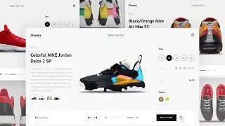 Build An Advanced Shoe Store With Modern Animations From Scratch | HTML, CSS, Javascript