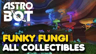 Astro Bot - Funky Fungi 100% Walkthrough (All Bots & Puzzle Pieces)