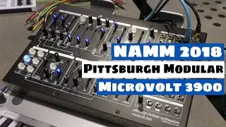 NAMM 2018: Pittsburgh Modular Microvolt 3900 Synthesizer  | SYNTH ANATOMY