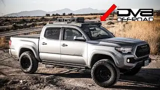 BEST ROOF RACK FOR THE TOYOTA TACOMA!!!! DV8 ROOF RACK INSTALL!