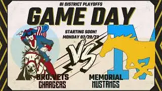 Basketball - Brownsville Vets HS Vs McAllen Memorial HS  - Boy's | Bi-District Playoffs | 2023