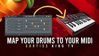 FL Studio Tutorial: 2 Ways To Map Your Drums To Your Midi Keys (NO FPC)